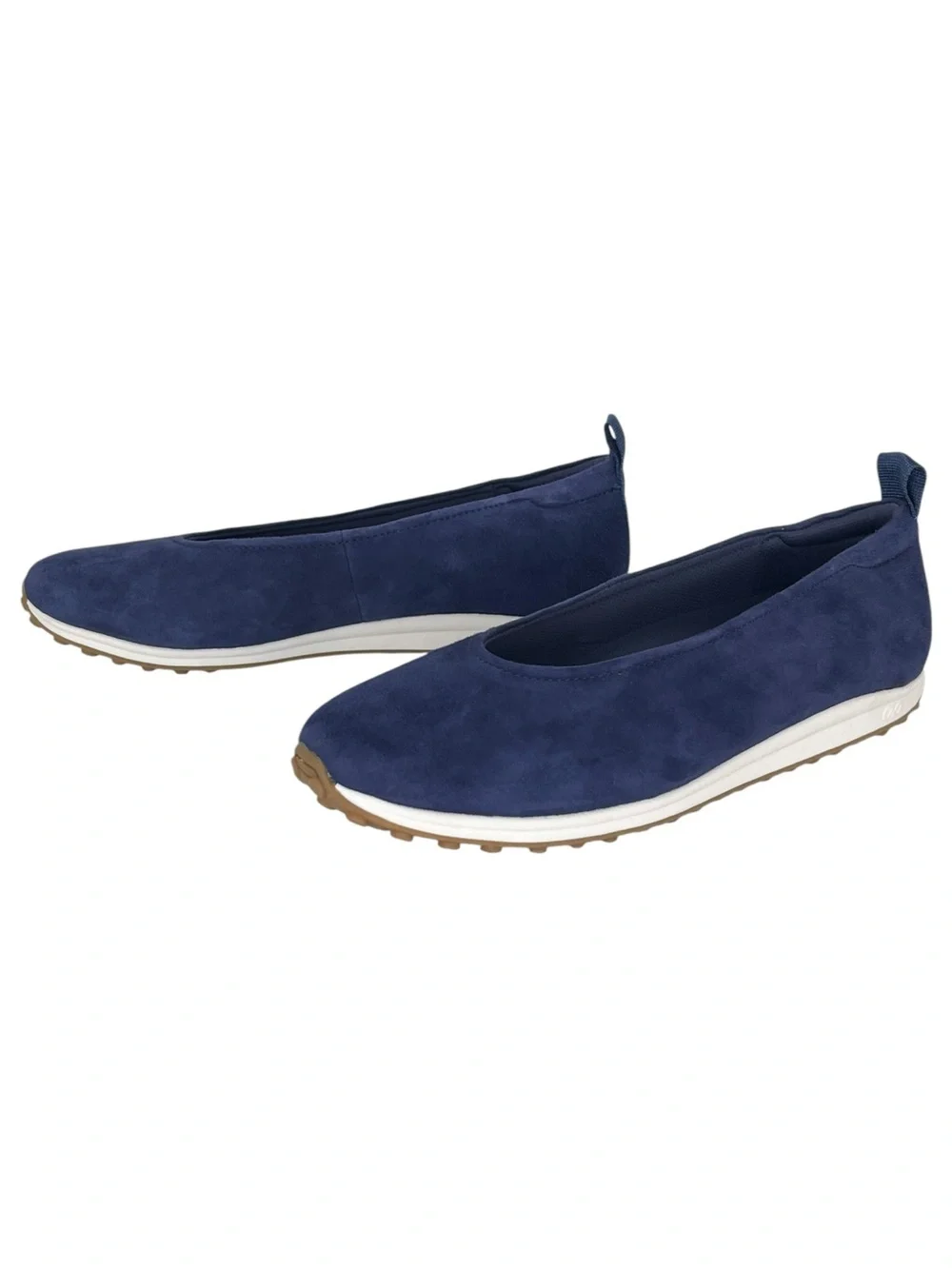Naturalizer Carla Blue Suede Leather Womens Loafers Size 9.5M